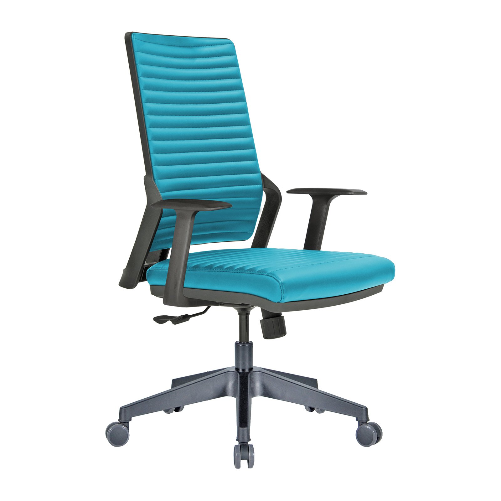 Tekno Sırt Döşemeli Plastik Gövdeli Plastik Ayaklı Çalışma Koltukları