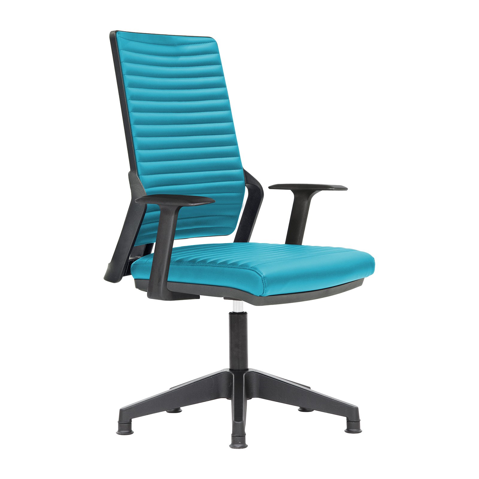 Tekno Sırt Döşemeli Plastik Gövdeli Plastik Ayaklı Çalışma Koltukları