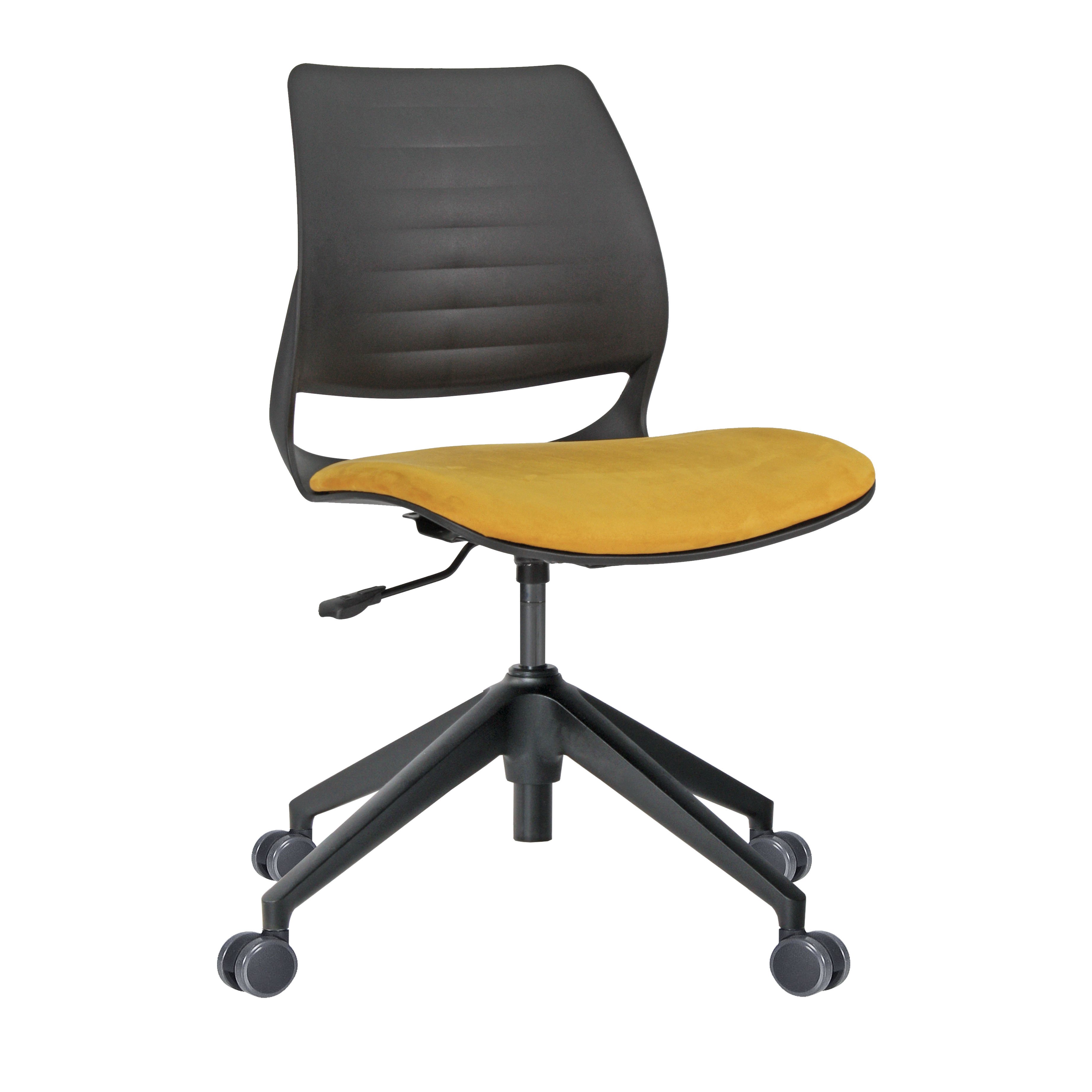 Polo Boyalı Kollu Plastik Ayaklı Döşemeli Proje Koltukları