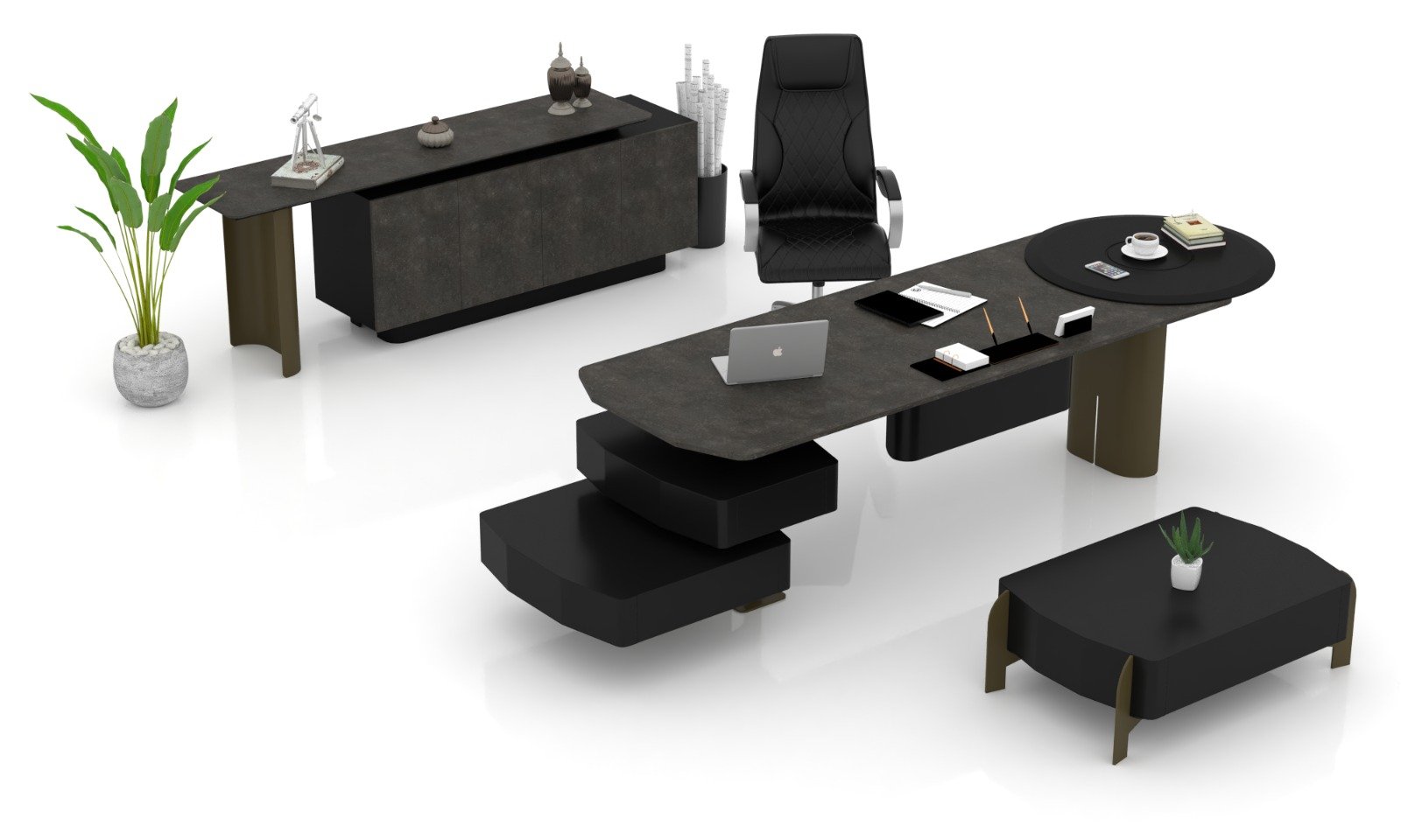 Tesla Yönetici Masa Takımı