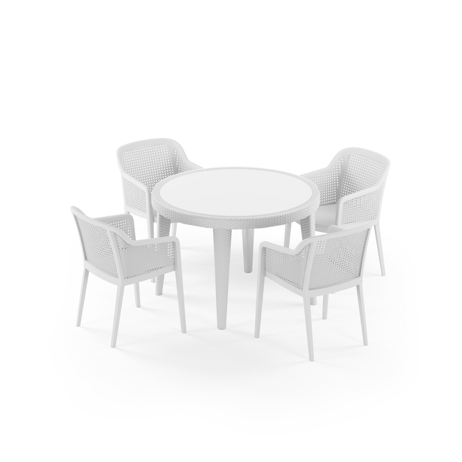 Osaka 110 ve Octa 4 Kişilik Masa Takımı