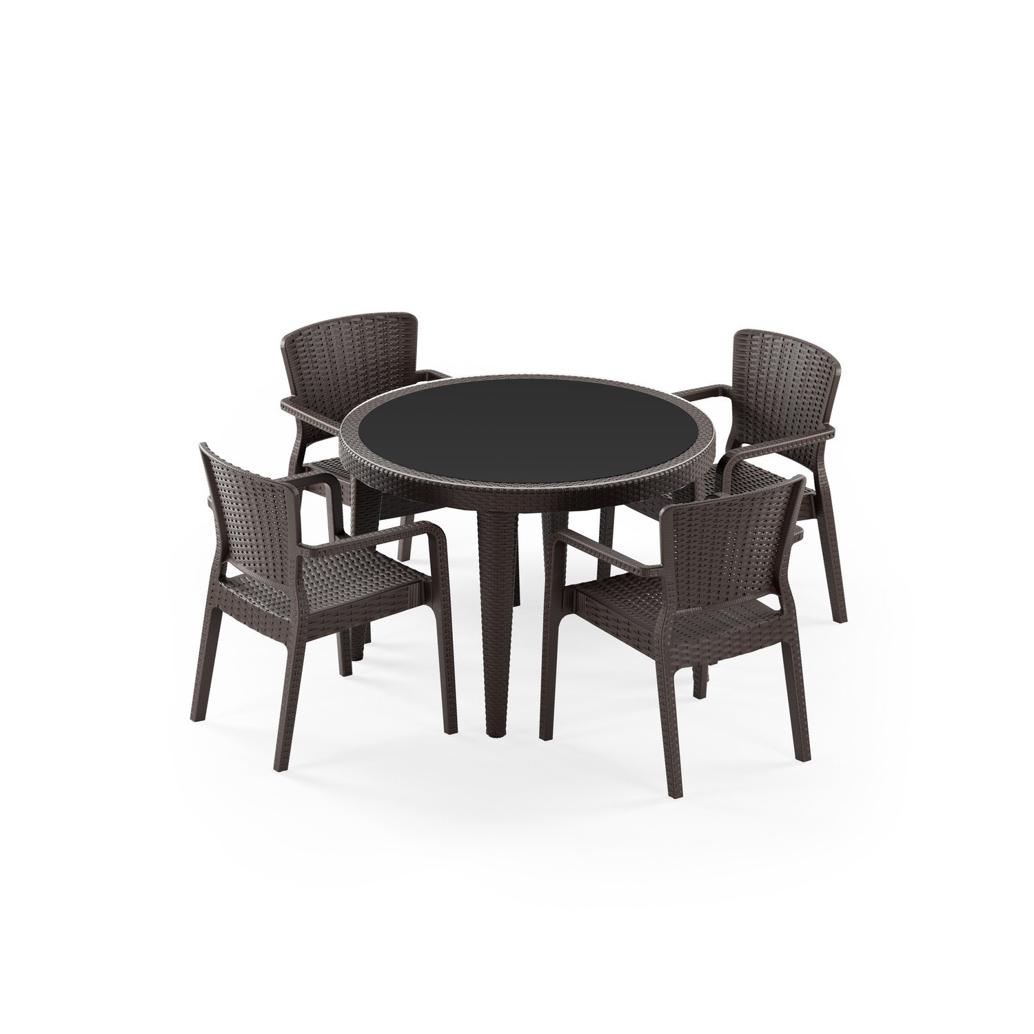 Osaka 110 ve Antares 4 Kişilik Masa Takımı